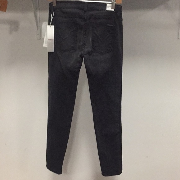 NWT HUDSON DAMAGE jeans mid rise ankle Luna super skinny denim pant rare unique - Picture 8 of 14